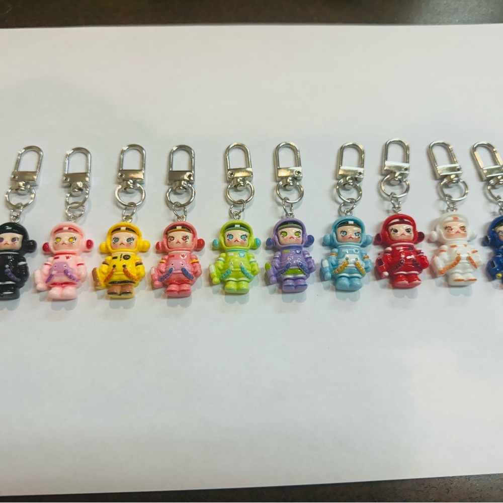 Mini Labubu Keychain Set - Picture 3 of 4